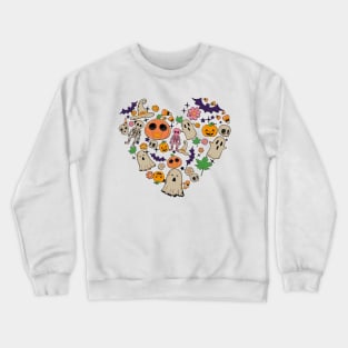 Ghost Halloween Apparel Crewneck Sweatshirt